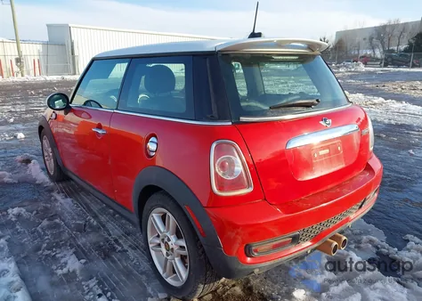 2012 Mini Cooper S from USA, damaged, VIN WMWSV3C52CT387847